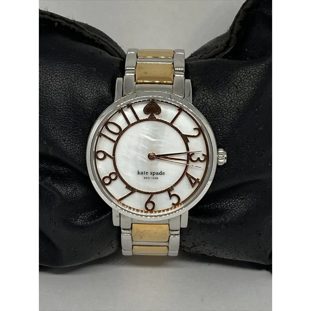 Kate Spade New York 0782 Women Two Tone Stainless Steel Analog Wrist Watch MP573